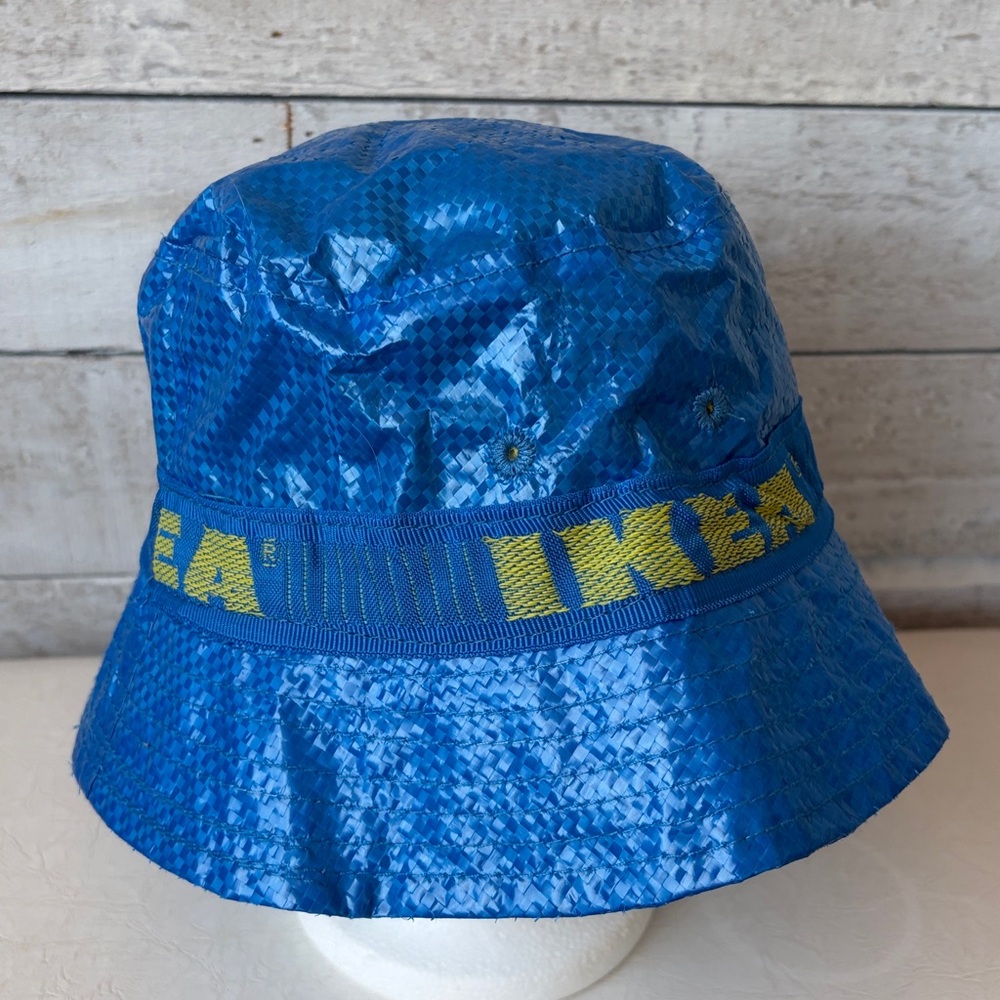 IKEA Blue and Yellow Bucket Hat